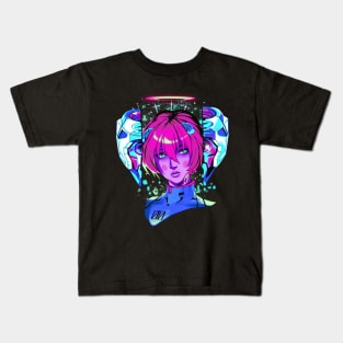 Rei and Eva 00 Kids T-Shirt